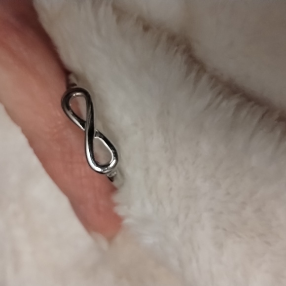 925 Infinity Symbol Ring - Picture 7 of 8